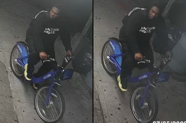 Police are looking for this man, who is suspected of stabbing three men as they slept outside in Manhattan over the past week.